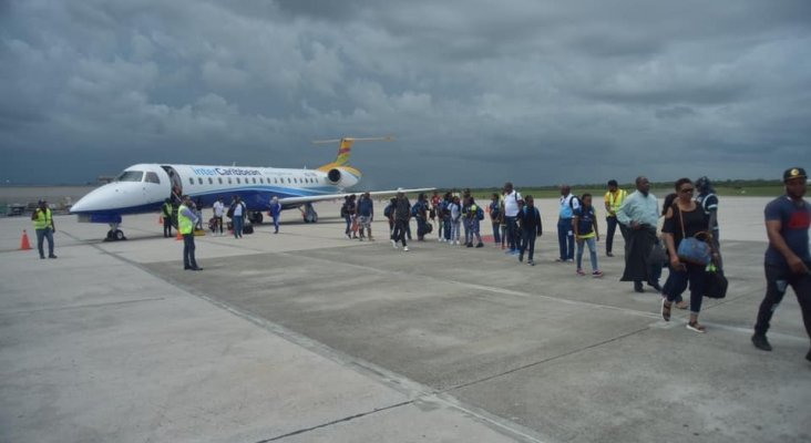 Llegada del vuelo inaugural | Foto: Turismo República Dominicana