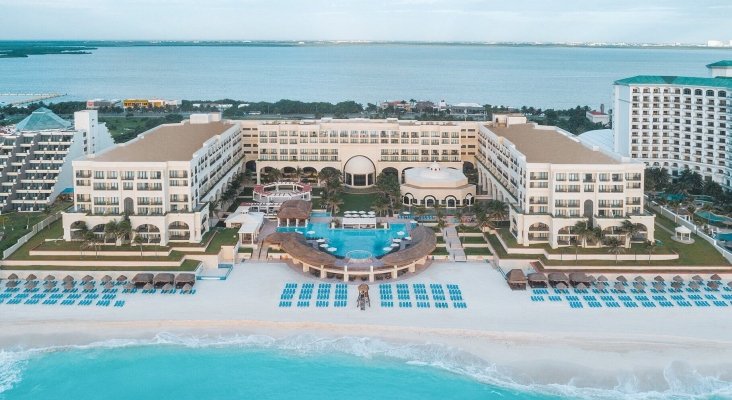 Marriott lanza su propia plataforma ‘all-inclusive’ | Foto:  Marriott en la Riviera Nayarit de México (Twitter de Marriott Cancun)