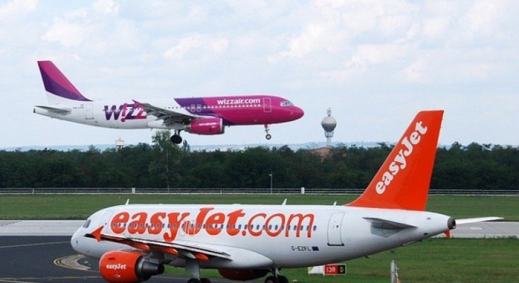 Aviones de aerolíneas low cost