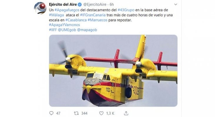 Hidroavión del Ejército del Aire