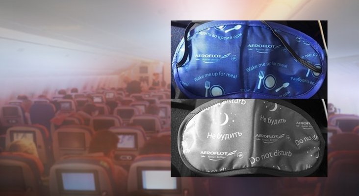 Aeroflot encuentra una original solución para los pasajeros que duermen