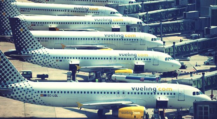 Vueling cancela 92 vuelos en Barcelona para el jueves y el viernes