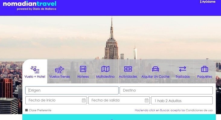 Un periódico de Mallorca lanza una agencia de viajes online 