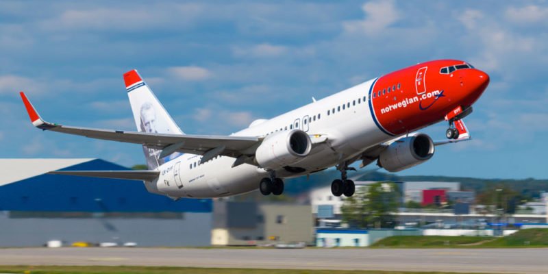 Avión de Norwegian