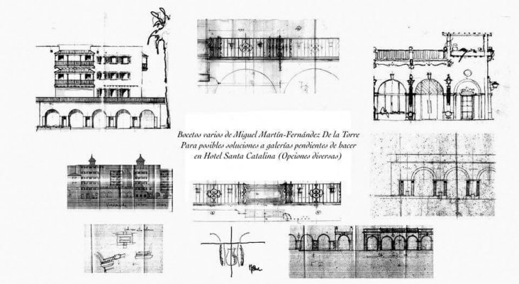 Planes originales de Miguel Martín Fernández de la Torre