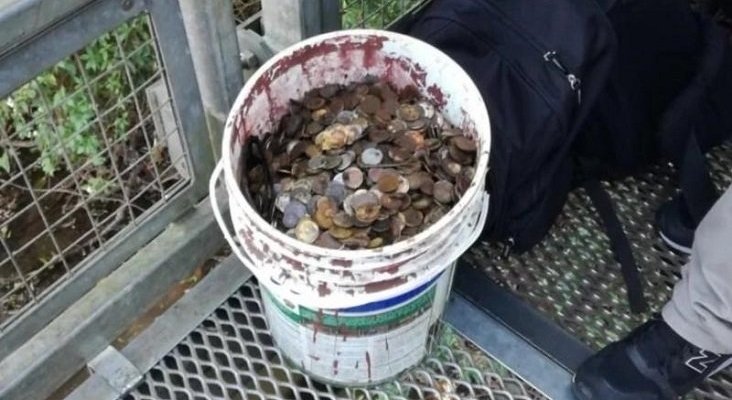 Retiran casi 100 kilos de monedas de las Cataratas del Iguazú |Foto: mdz