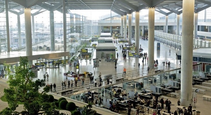 El Aeropuerto de Málaga supera los dos millones de pasajeros por primera vez | Foto: Vacaciones en Málaga