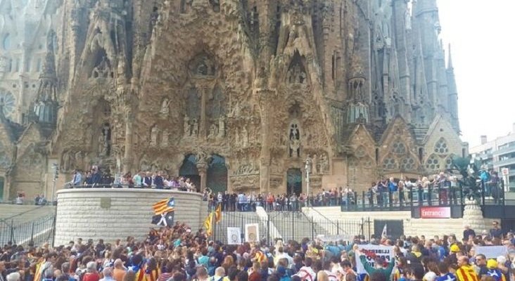 La Sagrada Familia cierra al público al no poder "garantizar la seguridad de visitantes" | Foto: eldiario.es