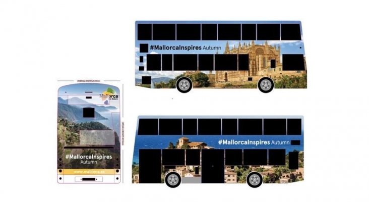 Mallorca “se sube” a los buses londinenses para ganarse al turista británico | Foto: Diario de Mallorca