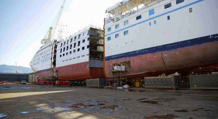 Cortan crucero de pasajeros para aumentar su capacidad un 50%|Foto: CruceroAdicto