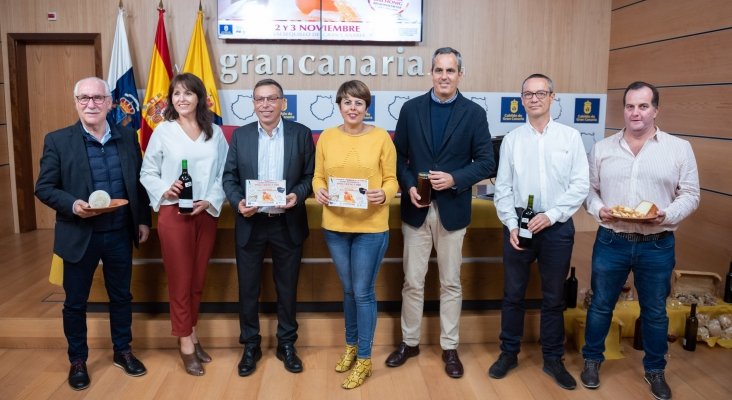 Presentación de la Feria Regional del vino, queso y miel en Gran Canaria