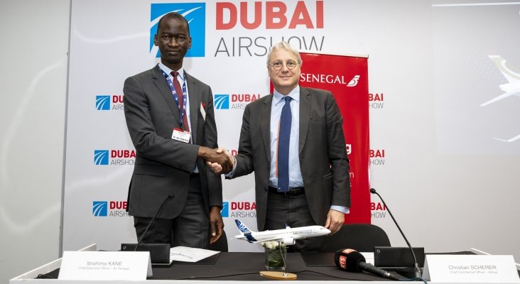 Air Senegal signs for eight A220 jetliners at the 2019 Dubai Airshow (1)