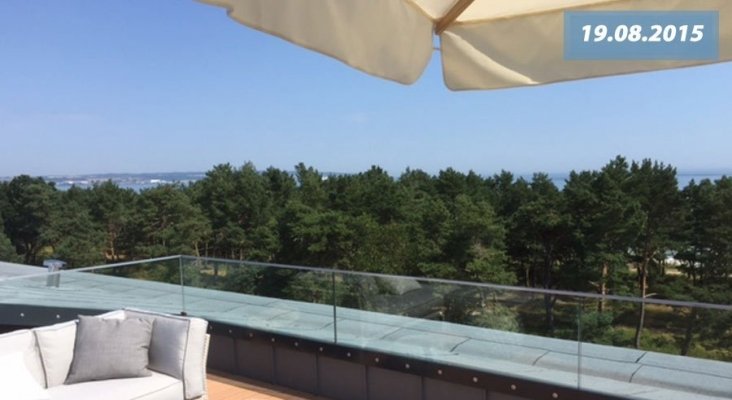 Prora Solitaire, resort nazi. Preciosa vista de una de las terrazas_agosto de 2015