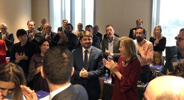 Jorge Marichal, en medio del público congregado para su nombramiento