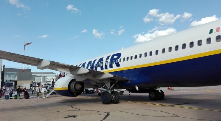 Avión de Ryanair