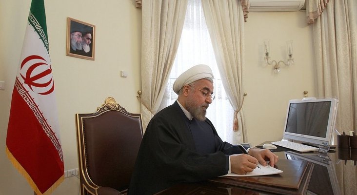 Hassan Rouhani, presidente de Irán