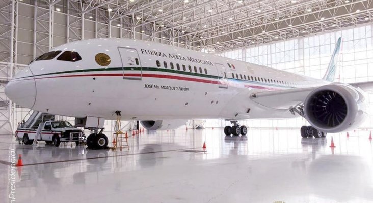 Si el avión presidencial de México no se vende se rifará o despiezará | Foto: Gobierno de México vía Facebook