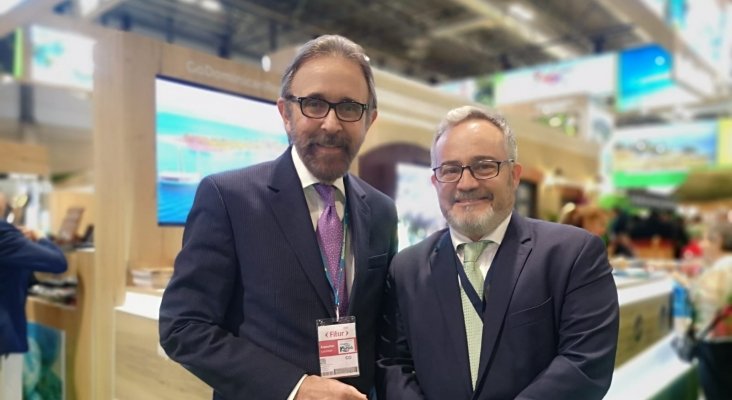 Edmundo Aja, presidente Hodelpa Hotels, e Ignacio Moll