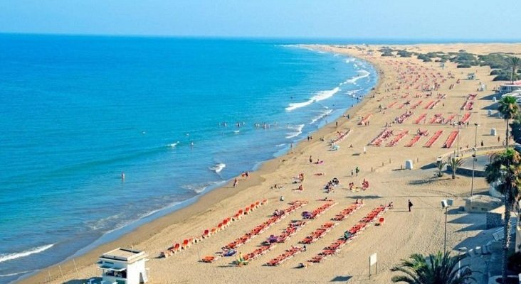 Maspalomas (Gran Canaria) contará con nuevos chiringuitos en febrero | Foto: Playa del Inglés (Maspalomas)- Ser