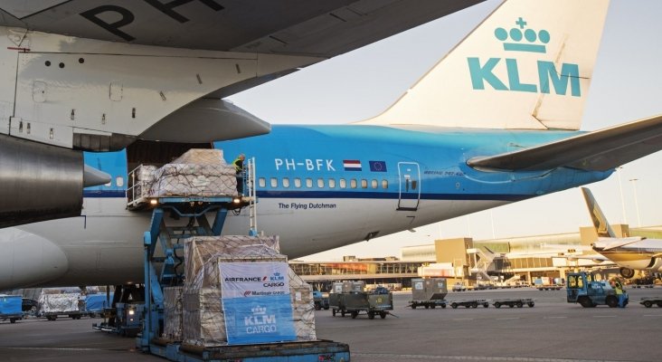 Avión de KLM Cargo|Foto: KLM Avión de KLM Cargo|Foto: KLM