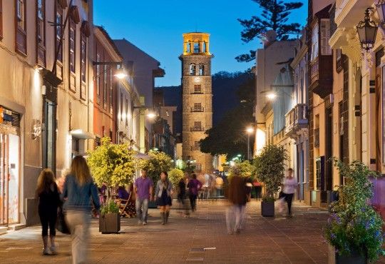 Turistas en La Laguna