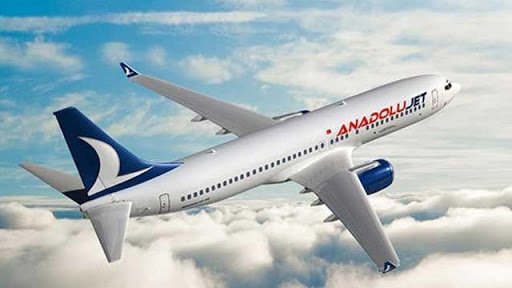 Avión de Anadolu Jet, filial de Turkish Airlines