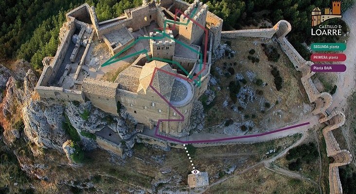 El Castillo de Loarre (Huesca) rompió su récord de visitas en 2019|Foto: castillodeloarre.es