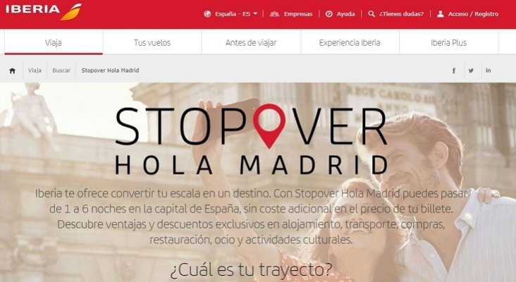 Iberia quiere amenizar las escalas en su hub con 'Stopover Hola Madrid'