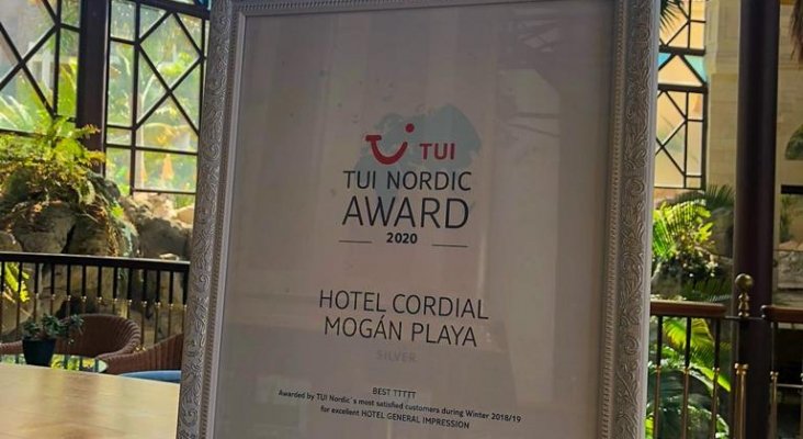 TUI Nordic distingue al Hotel Cordial Mogán Playa con su Silver Award (2)