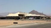 Aeropuerto de Sharm El-seij, en Egipto