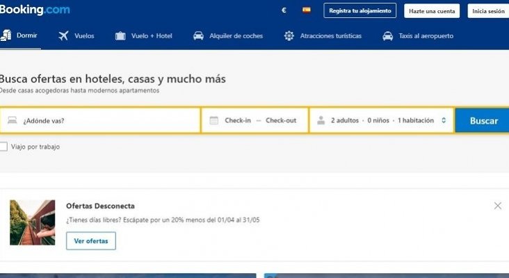 ​El coronavirus lastra los resultados de Booking entre un 3 y un 7%, en el primer trimestre