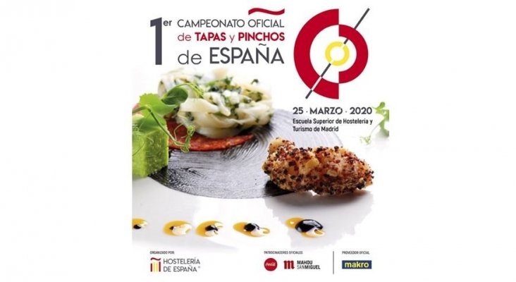 Madrid acogerá el I Campeonato Oficial de Tapas y Pinchos de España