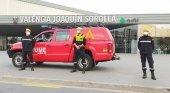 La UME se despliega por aeropuertos, estaciones de trenes, puertos Foto: UME