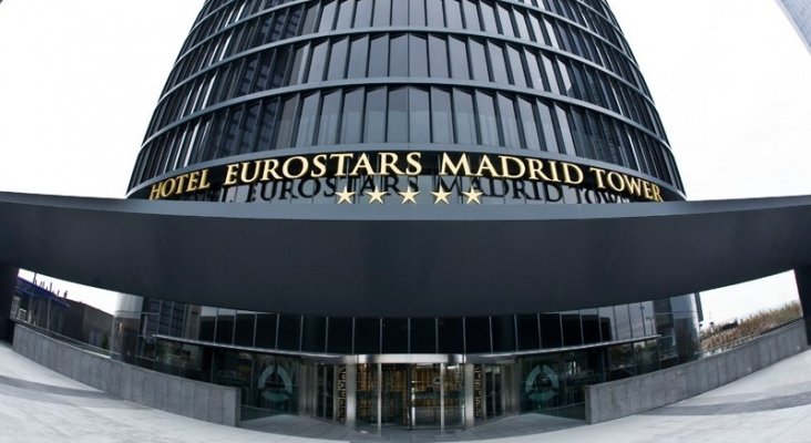 Merlin Properties indulta la renta a sus hoteles y comercios por la crisis del Covid-19 | Foto: eurostarsmadridtower.com