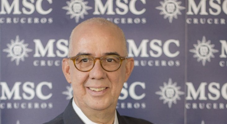 Emiliano González, presidente de MSC España