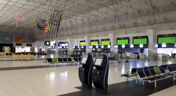 Una de las terminales del Aeropuerto de Gran Canaria.