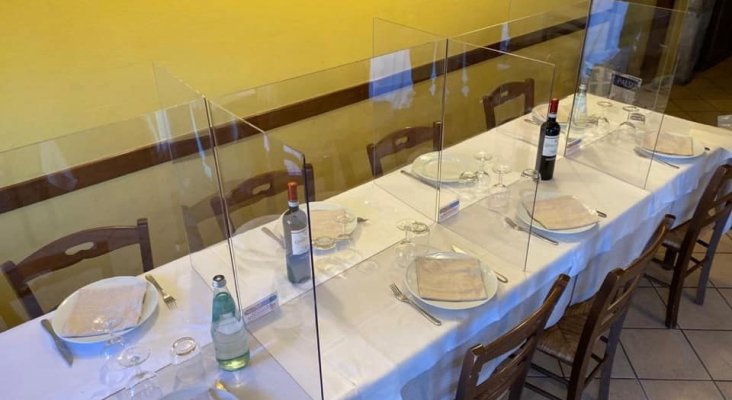 Llega la solución para respetar el distanciamiento social en restaurantes | Foto: Scatti di Gusto