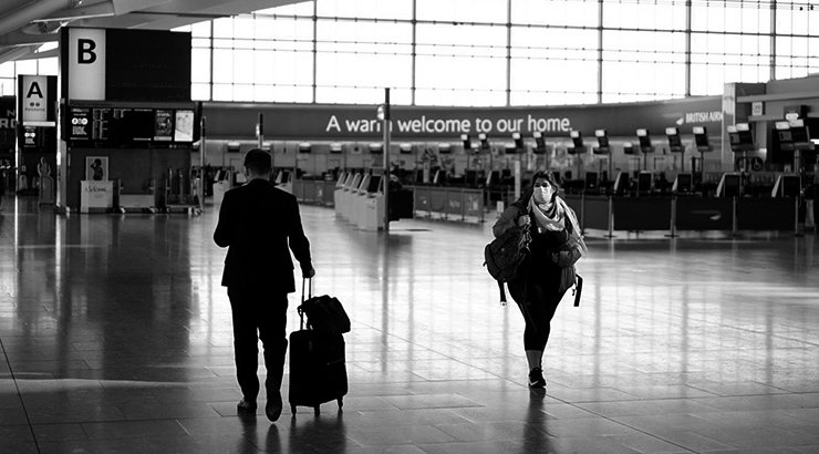 aeropuerto vacío