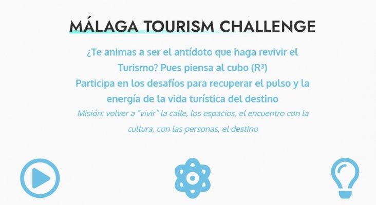 Málaga busca soluciones innovadoras que impulsen al turismo, a través de un reto online