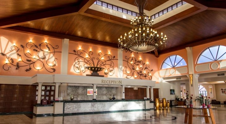 Lobby hotel Sandos Playacar All Inclusive