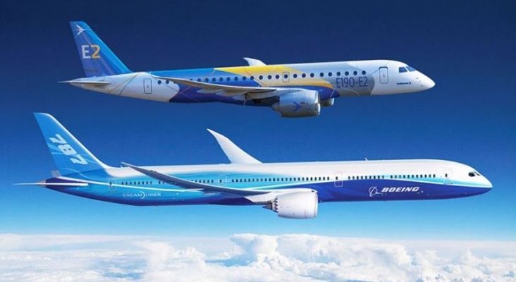 Embraer y Boeing