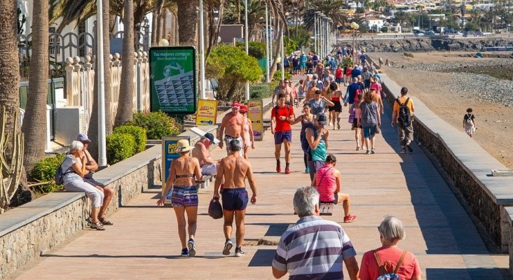 Canarias podría recibir turistas internacionales a partir de agosto |Foto: Maspalomas, Gran Canaria