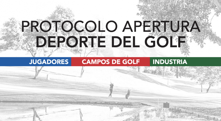 Lanzan un protocolo para la apertura de los campos de golf en España