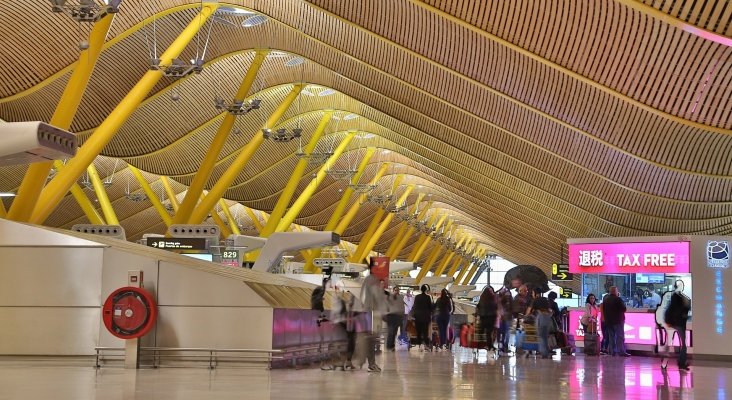 El beneficio de Aena se desploma un 83% por la crisis sanitaria | Foto: Aeropuerto Adolfo Suárez Madrid-Barajas