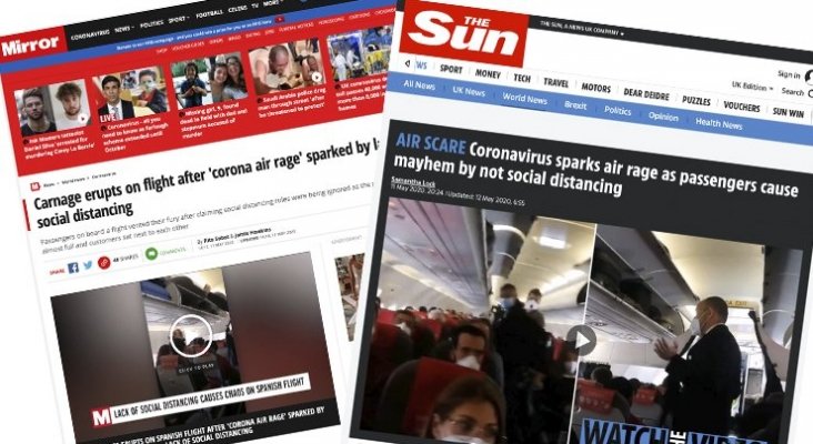 "Primer caso de rabia aérea", la prensa británica sobre el polémico vuelo de Iberia a Canarias