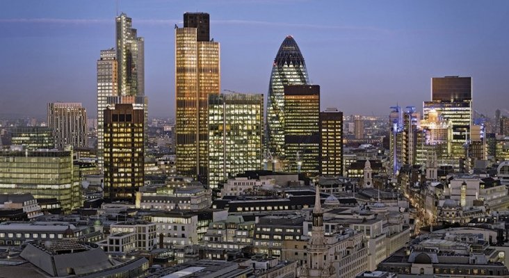 Centro financiero de Londres