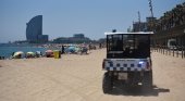 Las playas de Barcelona cerrarán si no se cumple la distancia social | Foto: Guardia Urbana de Barcelona Twitter