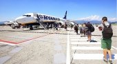 Ryanair prohíbe formar colas en el embarque 