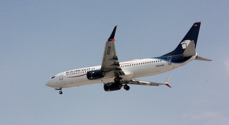 Avión de Aeroméxico