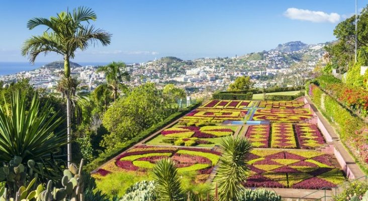 El jardín botánico en Funchal - Madeira - Portugal